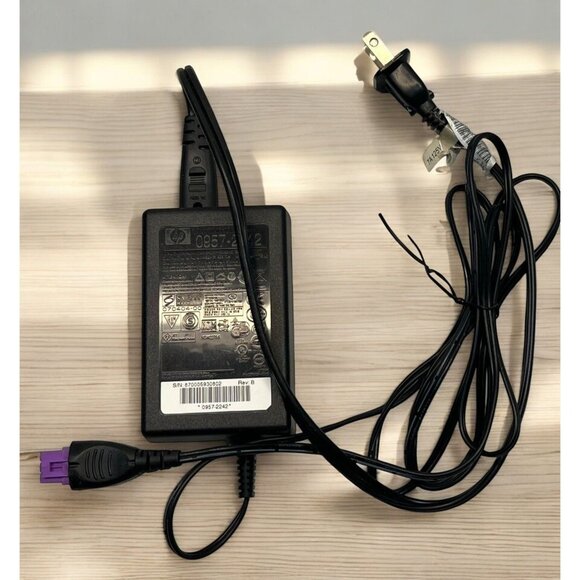HP AC DC Adapter Power For Deskjet Officejet 0957-2242 F4280 J4580 C7280 C4795 - Picture 1 of 7
